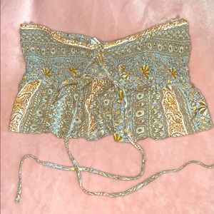 American eagle boho crop top